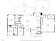 This floor plan showcases the primary bedroom, living room, kitchen, garage, patio and deck at 101 Easton Ct, Garner, NC 27529