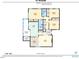 Detailed floor plan showcasing the layout and dimensions of the home at 101 Woodbridge Ln, Chapel Hill, NC 27514
