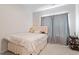 Cozy bedroom featuring a full-sized bed and neutral decor at 1073 Branch Line Ln, Apex, NC 27502