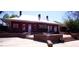 Gathering space and patio with tables and chairs, landscaping and brick accents at 1073 Branch Line Ln, Apex, NC 27502