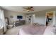 Calm bedroom featuring natural lighting and a walk in closet at 112 Tillburg Ln, Hurdle Mills, NC 27541