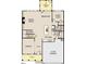 This open-concept floor plan includes a modern kitchen, dining room and large Gathering room at 1401 Malcus Ct # 58, Fuquay Varina, NC 27526