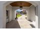 View of the front of this home from the porte cochere at 1416 Bailey Hill Dr, Raleigh, NC 27614