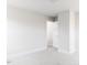 This carpeted bedroom showcases neutral walls and access to the bathroom at 147 Little Crk Dr, Lillington, NC 27546