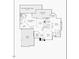 Detailed floor plan showcasing the layout of the bedrooms, living spaces, and amenities at 1605 Hunting Ridge Rd, Raleigh, NC 27615