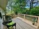 Inviting deck with comfortable seating, perfect for enjoying the surrounding lush greenery at 1708 Sundial Pl, Raleigh, NC 27610