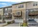 Modern townhomes featuring private balconies and driveways, offering a blend of style and functionality at 1844 Austin Ridge Pkwy, Wake Forest, NC 27587