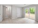 Finished basement with direct access to the outdoor space and stairs to the upper level at 1903 Meadowbrook St, Sanford, NC 27330