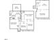 Detailed floor plan showcasing room dimensions and layout of the home's multiple levels at 1903 Meadowbrook St, Sanford, NC 27330