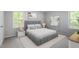 Comfortable bedroom with soft carpet, neutral colors, and ample natural light at 1903 Meadowbrook St, Sanford, NC 27330
