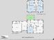 Floor plan illustrating the home's layout, showcasing rooms and square footage at 2021 Sunnybrook Dr, Burlington, NC 27215