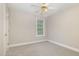 Bedroom features neutral walls and carpet, as well as lots of natural light at 2612 Alder Ridge Ln, Raleigh, NC 27603