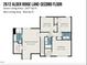 Second floor blueprint of 2612 Alder Ridge Lane, featuring multiple bedrooms and laundry room at 2612 Alder Ridge Ln, Raleigh, NC 27603