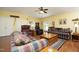 Warm and inviting living room with hardwood floors, cozy furniture, and a relaxing atmosphere at 320 Delvin Lane Ln, Hillsborough, NC 27278