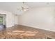 Living room area with vaulted ceiling and windows at 3325 Tarleton E, Durham, NC 27713