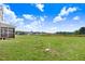 Spacious backyard offering plenty of room for outdoor activities and potential landscaping projects at 47 Peduncle St, Selma, NC 27576