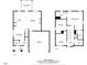 Detailed floor plan showcasing room dimensions and layout for both floors of the house at 47 Peduncle St, Selma, NC 27576