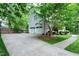Three-car garage attached to the house at 5112 Wolcott Ct, Fuquay Varina, NC 27526
