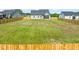 Large, grassy backyard enclosed by a wooden fence, offering plenty of space at 60 Heart Pine Dr, Wendell, NC 27591
