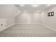 Spacious bonus room with carpet, neutral walls, recessed lighting, and a closet for ample storage at 60 Heart Pine Dr, Wendell, NC 27591