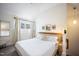 Bright, inviting bedroom featuring a soft color palette and a window at 616 Dorothea Dr, Raleigh, NC 27603