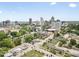 Scenic cityscape view featuring modern buildings, lush trees, and a clear blue sky at 616 Dorothea Dr, Raleigh, NC 27603