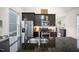 Kitchen with granite countertops and stainless steel appliances at 616 Dorothea Dr, Raleigh, NC 27603