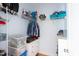 This closet is highly functional with both shelf and drawer storage solutions at 638 Boulder Point Dr, Chapel Hill, NC 27516