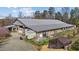 Exterior view of the impressive equestrian barn and potential storage with ample space at 754 Epps Clark Rd, Siler City, NC 27344