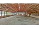 Spacious indoor riding arena, showcasing a well-lit and well-maintained equestrian facility at 754 Epps Clark Rd, Siler City, NC 27344