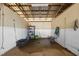 Well-equipped wash stall featuring storage and plumbing at 754 Epps Clark Rd, Siler City, NC 27344