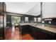 Updated kitchen featuring breakfast nook with bright natural light from large window at 8300 Neuse Hunter Dr, Raleigh, NC 27616
