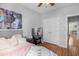 Bedroom featuring carpet and a closet at 106 Jj Dr, Benson, NC 27504
