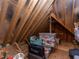 Spacious attic offers ample storage with visible LP TechShield at 1108 Kalworth Rd, Wake Forest, NC 27587