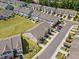 Townhome community highlighting its prime location and convenient street parking at 1141 Amber Shadow Dr # 101, Durham, NC 27703