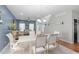 Elegant dining area with stylish furniture and decor at 1220 Marbank St, Wake Forest, NC 27587