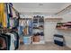 Large closet featuring lots of hanging storage and built in shelving and storage options at 135 Campaign Dr, Mebane, NC 27302
