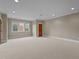 Neutral tone bedroom with carpet, and trim at 213 Old Franklin Grove Dr, Chapel Hill, NC 27514