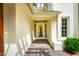 Exterior front entrance with a stone walkway and large door at 220 Glandon Dr, Chapel Hill, NC 27514