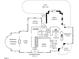 Detailed first level floor plan of the home showing room dimensions and layout at 220 Glandon Dr, Chapel Hill, NC 27514