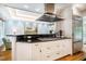 Modern kitchen featuring stainless steel appliances and granite countertops, perfect for cooking at 220 Glandon Dr, Chapel Hill, NC 27514