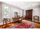 Office with desk, chair, armoire, and natural light at 220 Glandon Dr, Chapel Hill, NC 27514