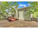 Expansive backyard featuring a multi-tiered deck perfect for outdoor entertaining at 221 Mint Hill Dr, Cary, NC 27519