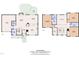 Detailed floor plan of the home with dimensions for each room and total living space at 221 Mint Hill Dr, Cary, NC 27519