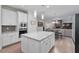 Bright kitchen with white cabinets, granite countertops and stainless steel appliances at 330 Macallan Dr, Burlington, NC 27215