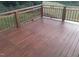Spacious wooden deck, perfect for outdoor entertaining and relaxation at 405 Starrett Ct, Raleigh, NC 27603