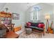 Bedroom featuring a book shelf, guitar and futon at 4612 River Farm Rd, Rocky Mount, NC 27803