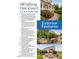 Flyer highlighting the exterior design features including a detached garage and an underground dog fence at 48 Falling Oak Ct, Clayton, NC 27520