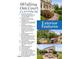 Collage showcasing exterior features: vinyl siding, garage, backyard deck, hot tub, outdoor speakers, landscaping, lighting at 48 Falling Oak Ct, Clayton, NC 27520