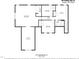 Floor plan showcasing the bonus room, theater, wet bar, bedrooms, and bathrooms of the second floor at 48 Falling Oak Ct, Clayton, NC 27520